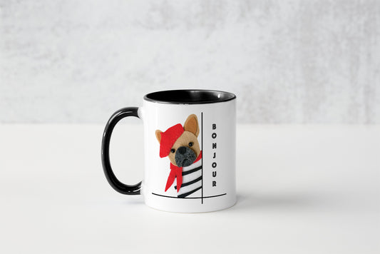 BONJOUR Frenchie Mug