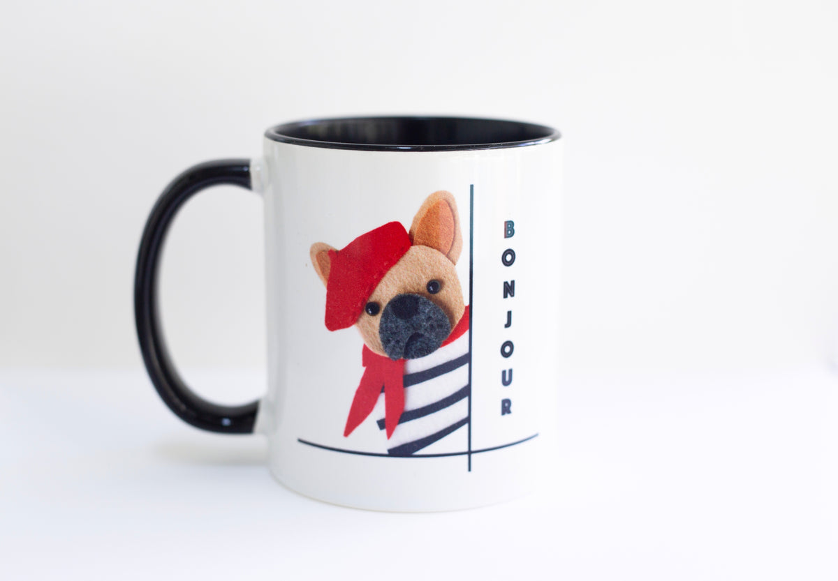 BONJOUR Frenchie Mug